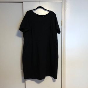 Lands end black dress